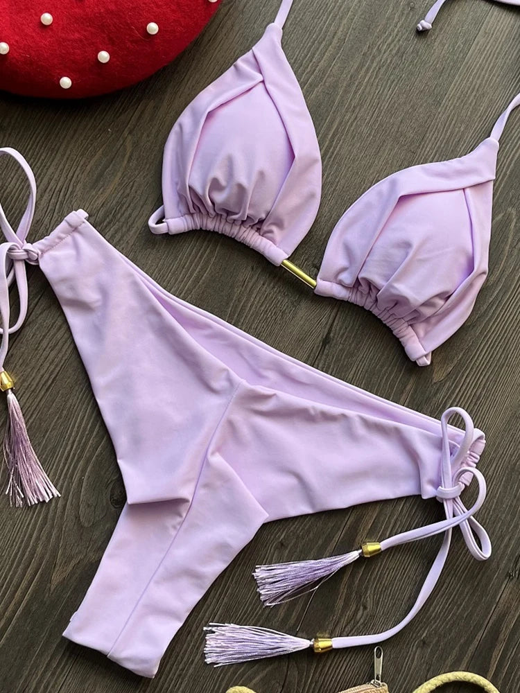 RUOTONGSEPT 2026 New Sexy 13 Color Triangle bikini