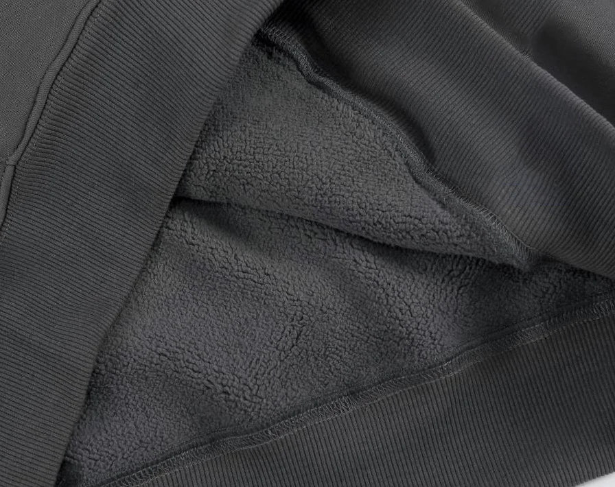 Hoodie 500Gr Heavy Weight New  Casual Men's Top Solid Color