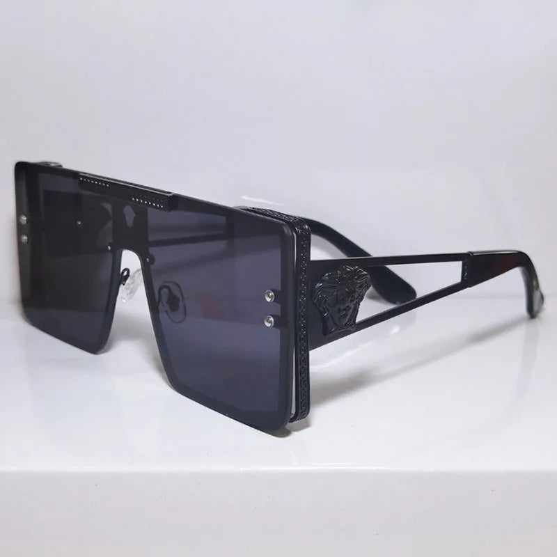 New stylish sunglasses with oversized frames