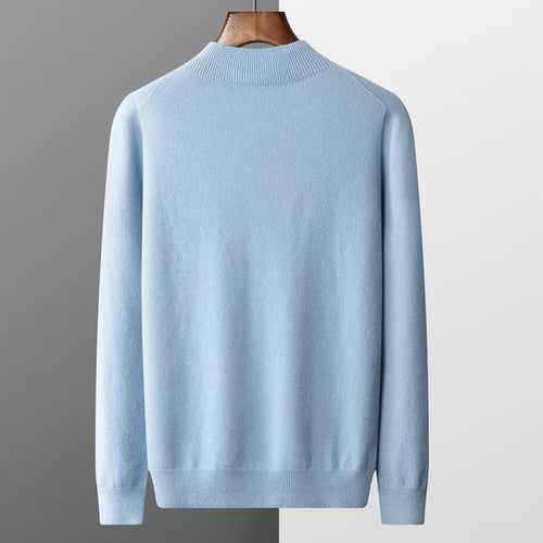 100% Pure Wool Cashmere Sweater Men's