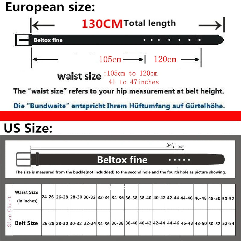 1Pcs Mens Reversible Leather Dress Casual Belts for Men 2.8cm